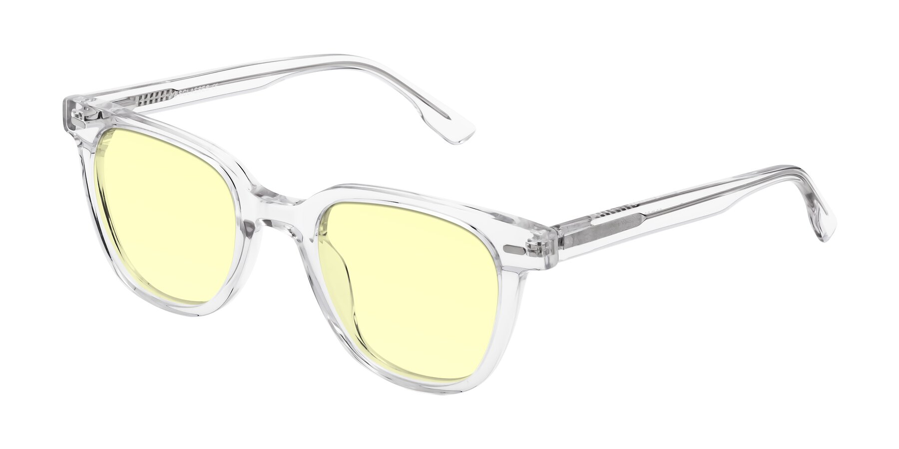 Angle of Beacon in Clear with Light Yellow Tinted Lenses