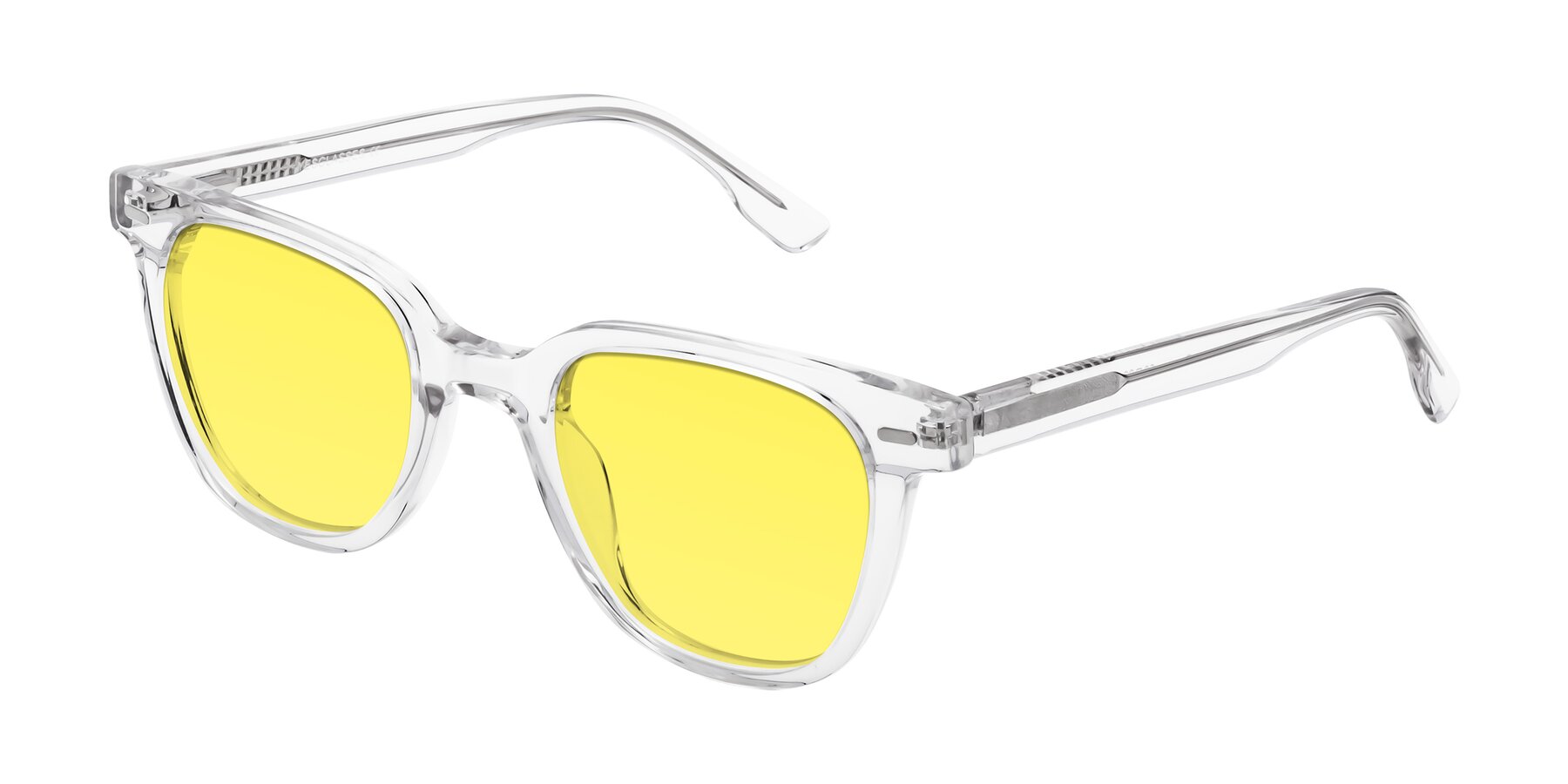 Angle of Beacon in Clear with Medium Yellow Tinted Lenses