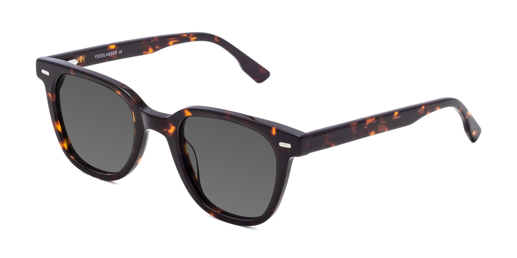 Angle of Beacon in Tortoise with Medium Gray Tinted Lenses