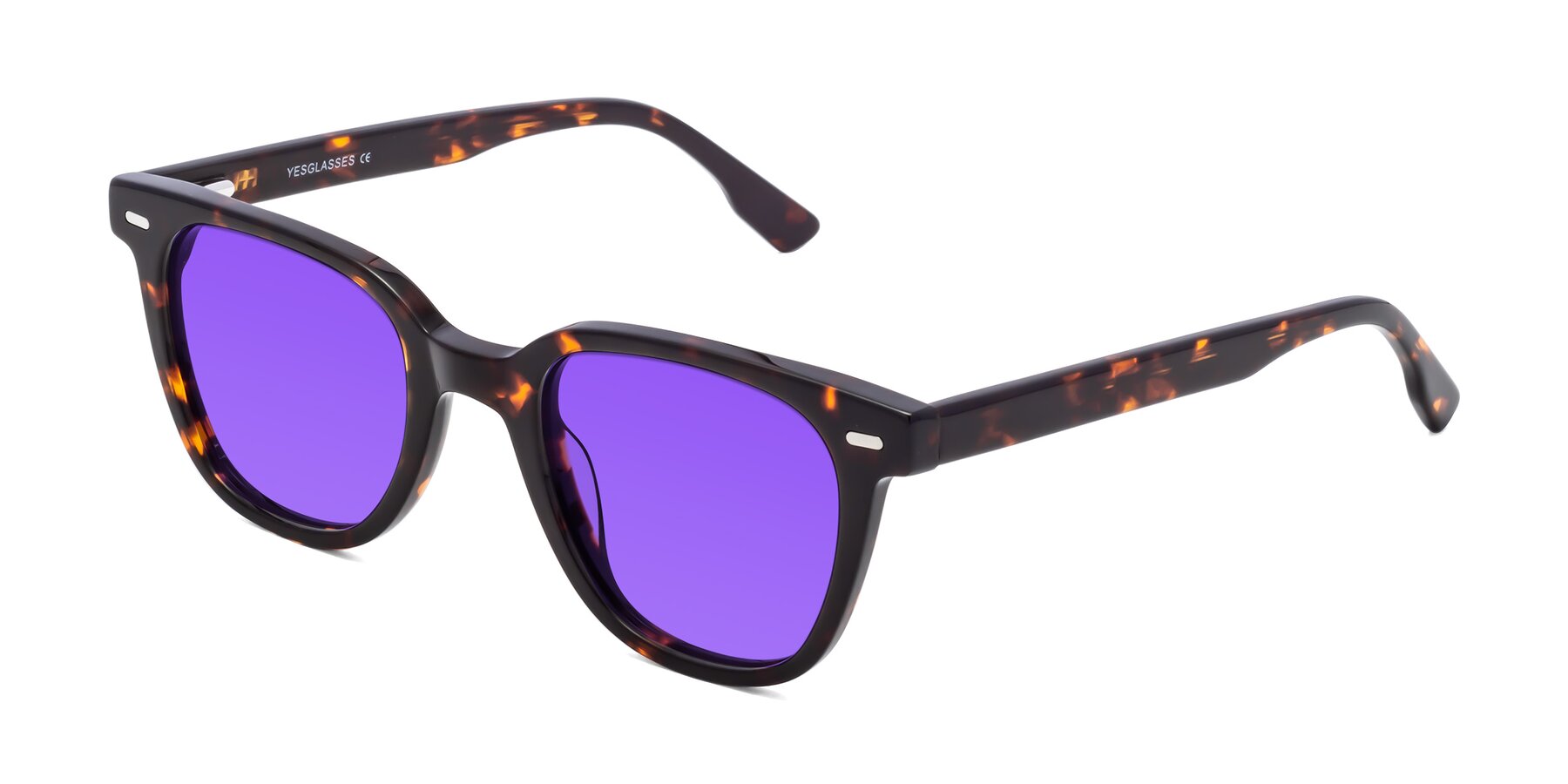 Angle of Beacon in Tortoise with Purple Tinted Lenses
