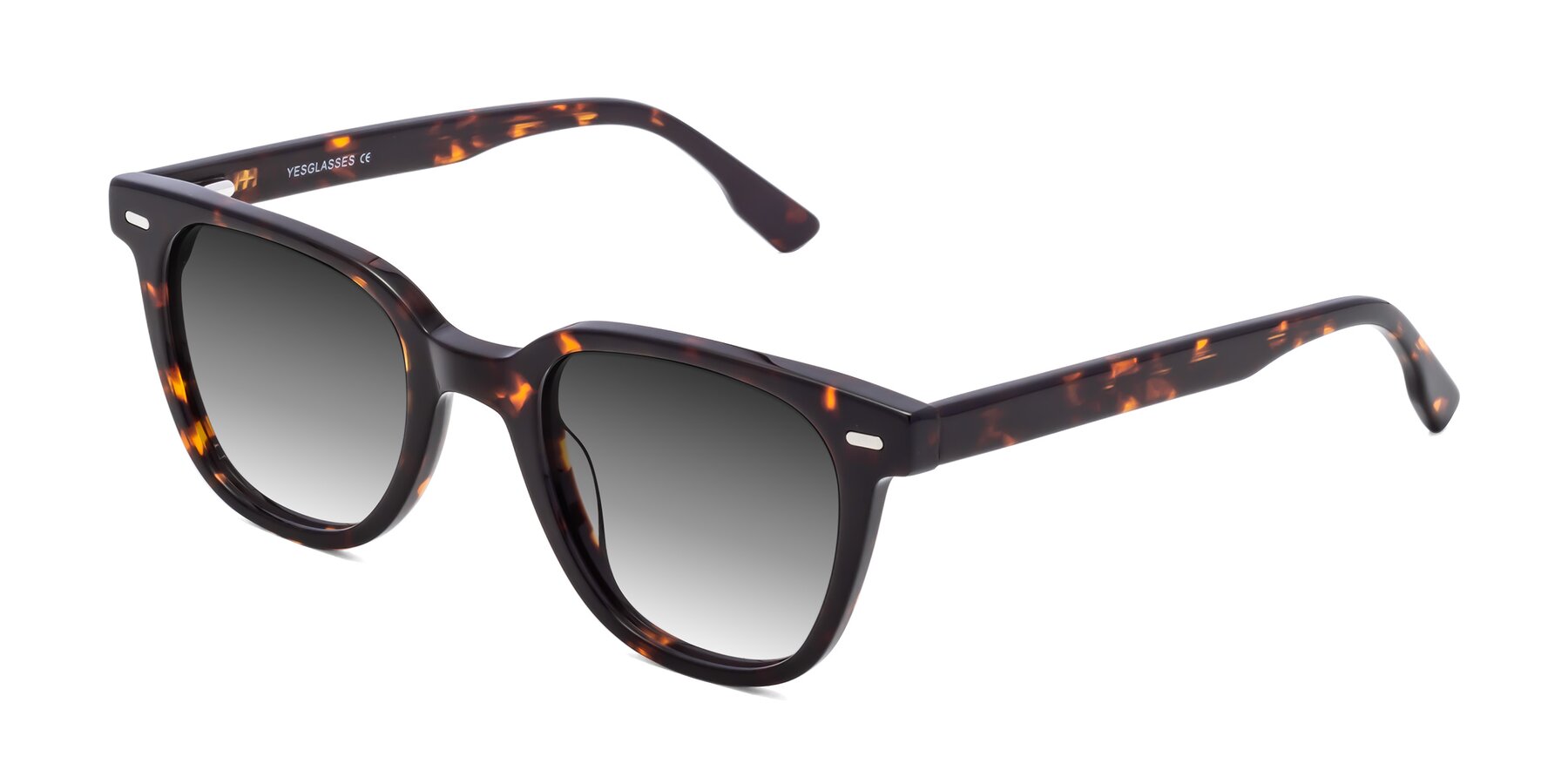 Angle of Beacon in Tortoise with Gray Gradient Lenses
