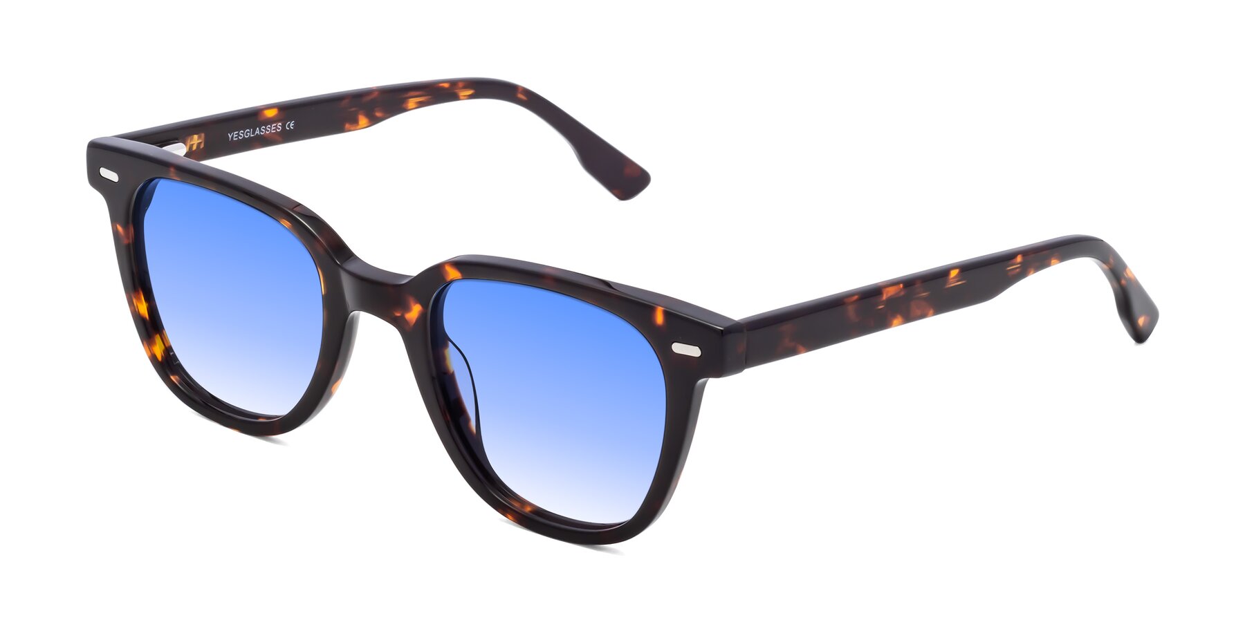 Angle of Beacon in Tortoise with Blue Gradient Lenses