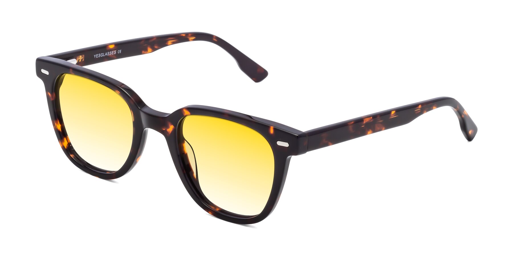 Angle of Beacon in Tortoise with Yellow Gradient Lenses