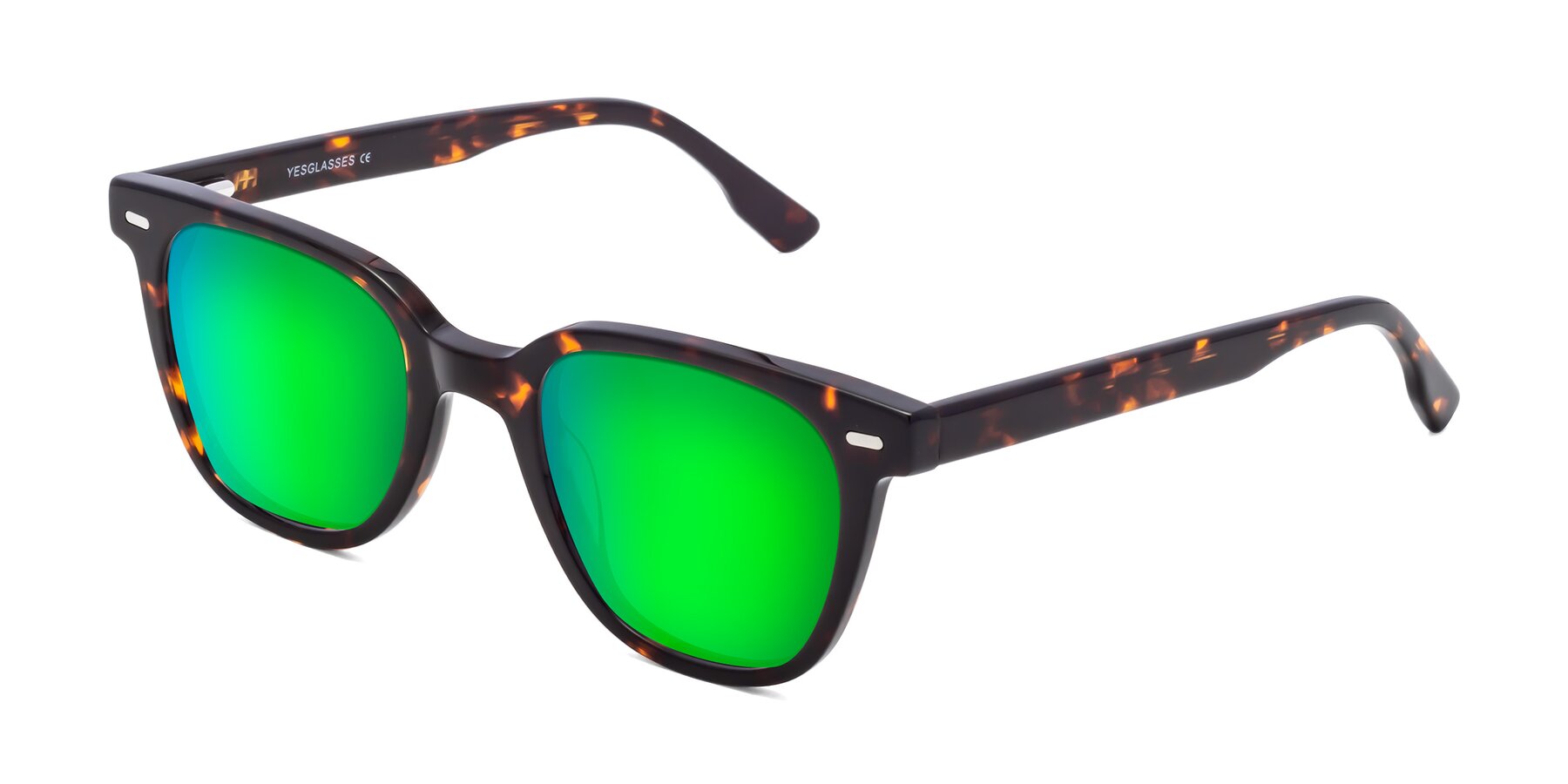 Angle of Beacon in Tortoise with Green Mirrored Lenses