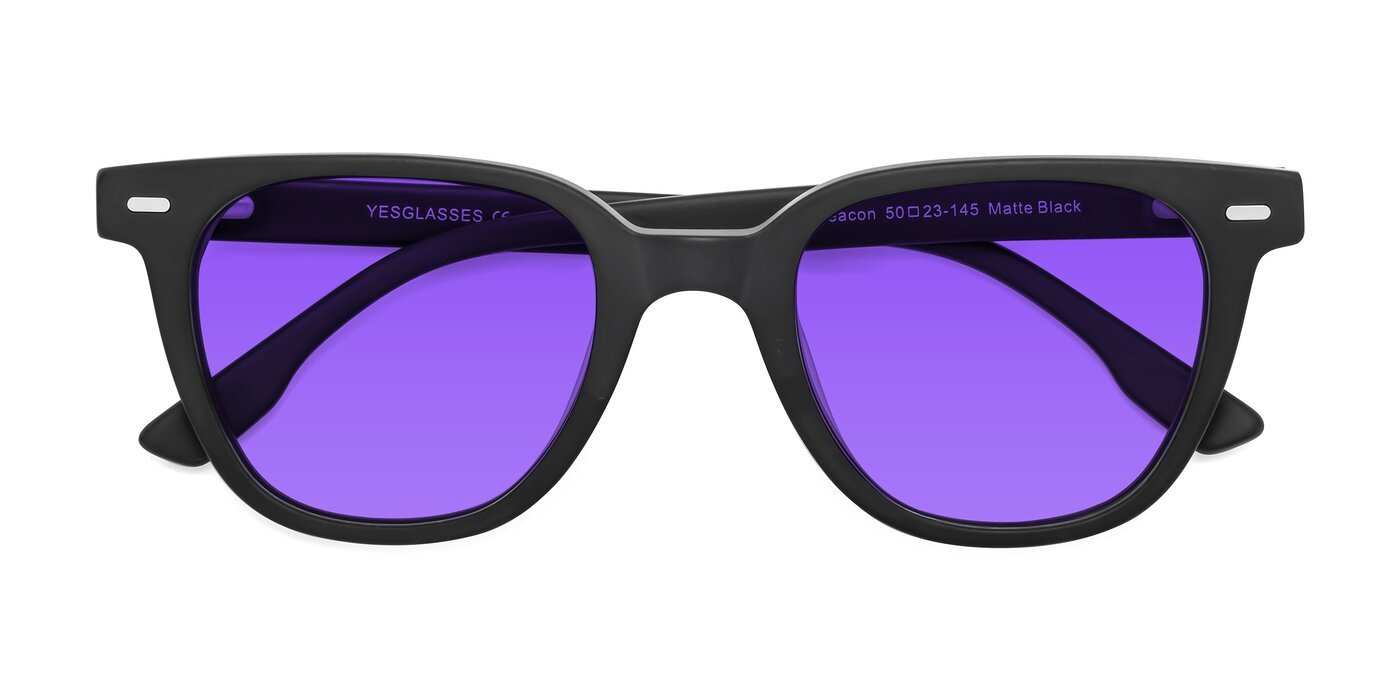 Beacon - Matte Black Tinted Sunglasses