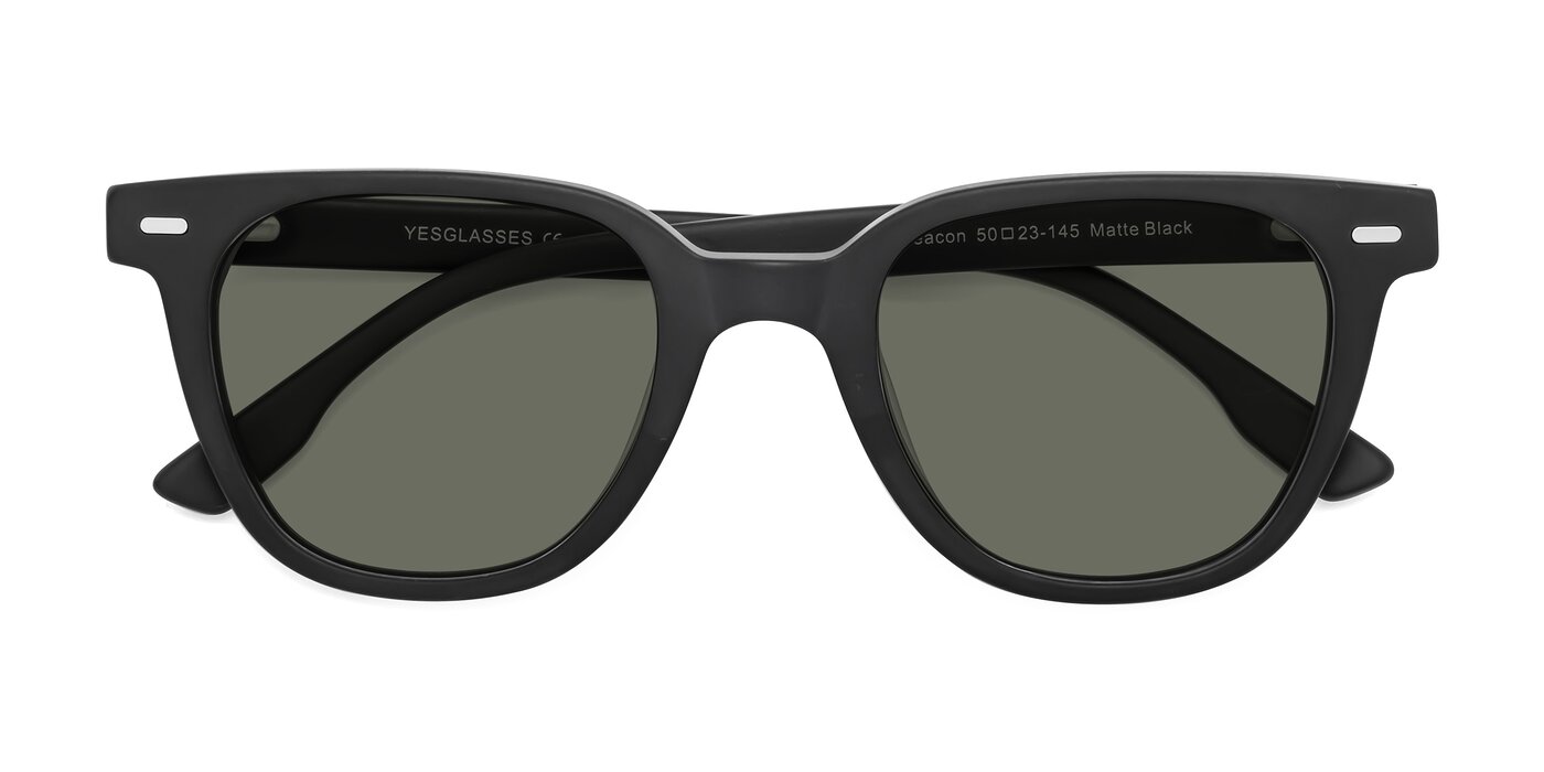 Beacon - Matte Black Polarized Sunglasses