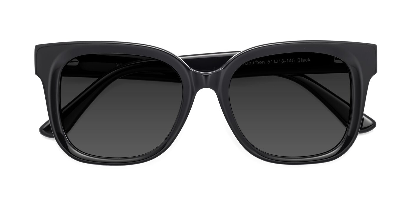 Bourbon - Black Tinted Sunglasses