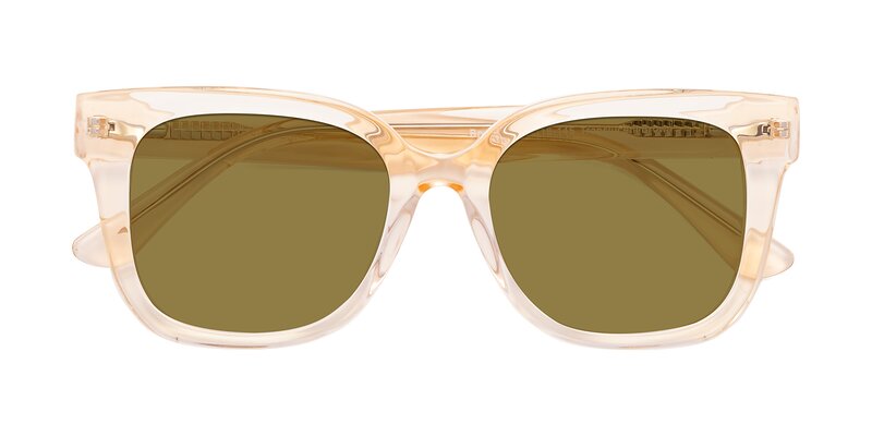 Bourbon - Translucent Brown Polarized Sunglasses