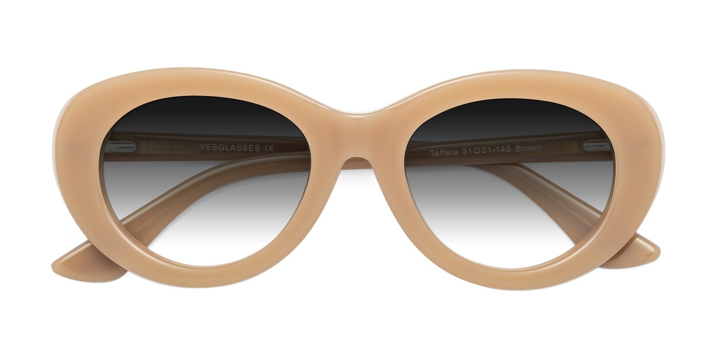 Taffeta - Brown Gradient Sunglasses
