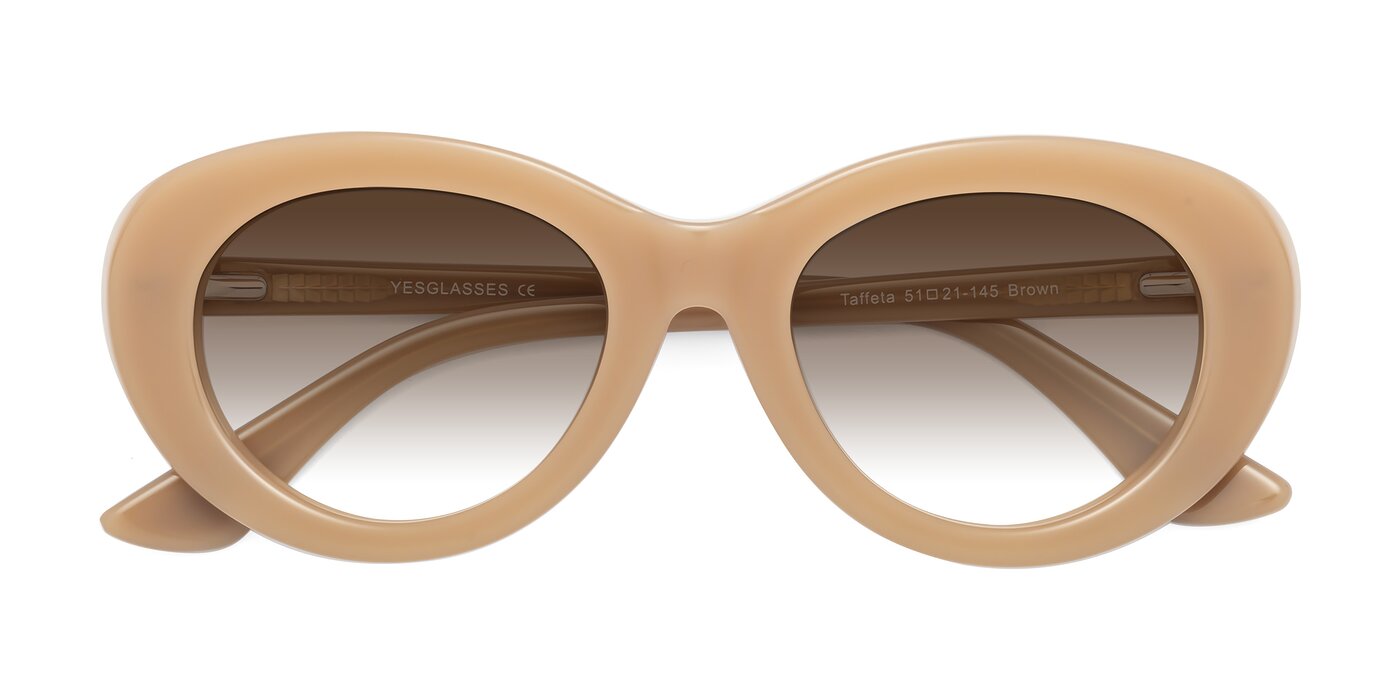 Taffeta - Brown Gradient Sunglasses