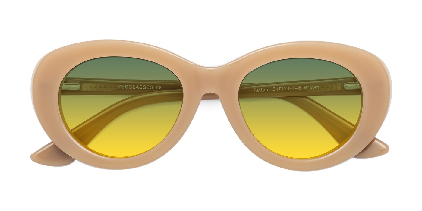 Taffeta - Brown Gradient Sunglasses
