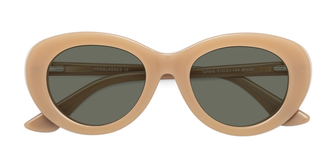 Taffeta - Brown Polarized Sunglasses