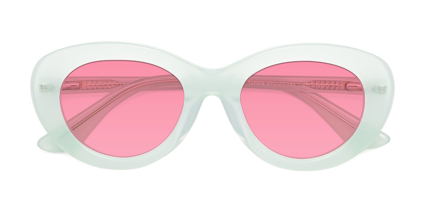Taffeta - Light Green Tinted Sunglasses