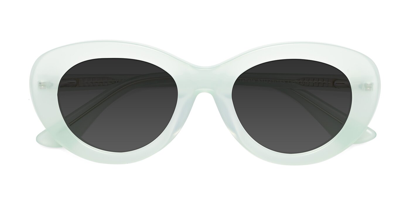 Taffeta - Light Green Tinted Sunglasses