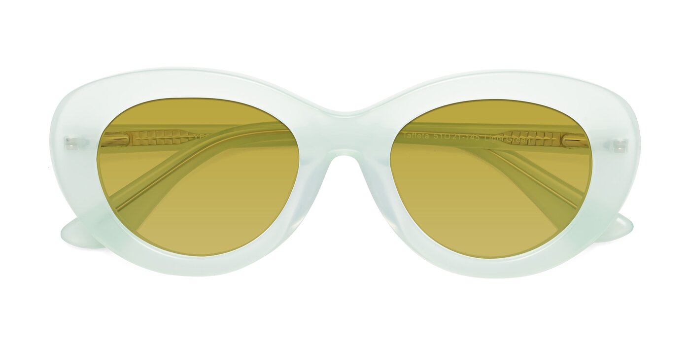 Taffeta - Light Green Tinted Sunglasses