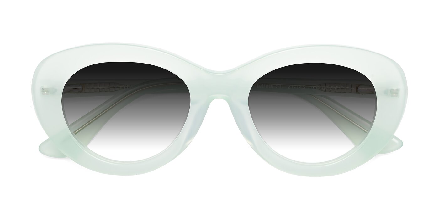 Taffeta - Light Green Gradient Sunglasses