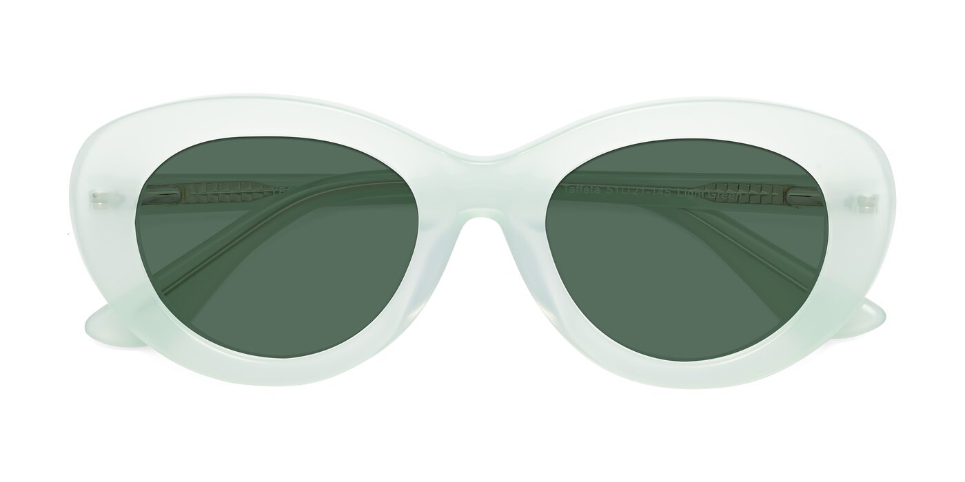 Taffeta - Light Green Polarized Sunglasses