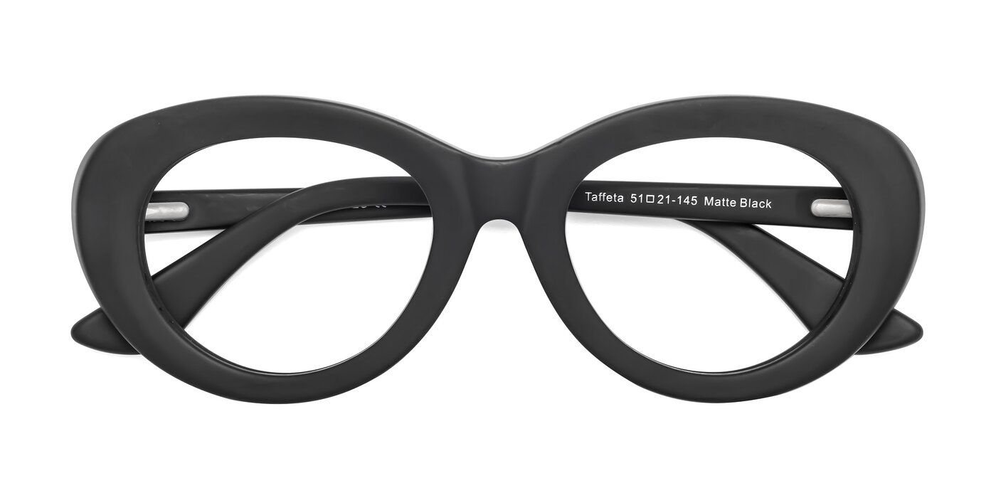 Taffeta - Matte Black Reading Glasses