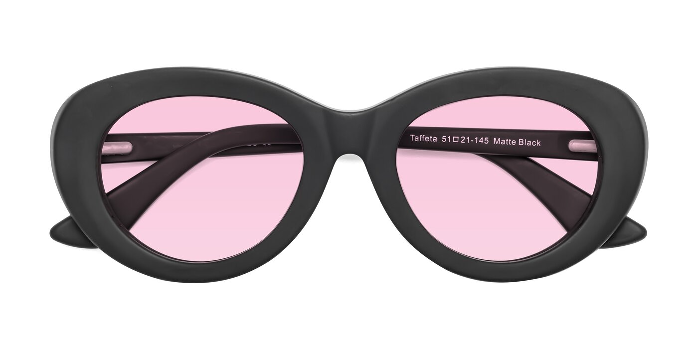 Taffeta - Matte Black Tinted Sunglasses