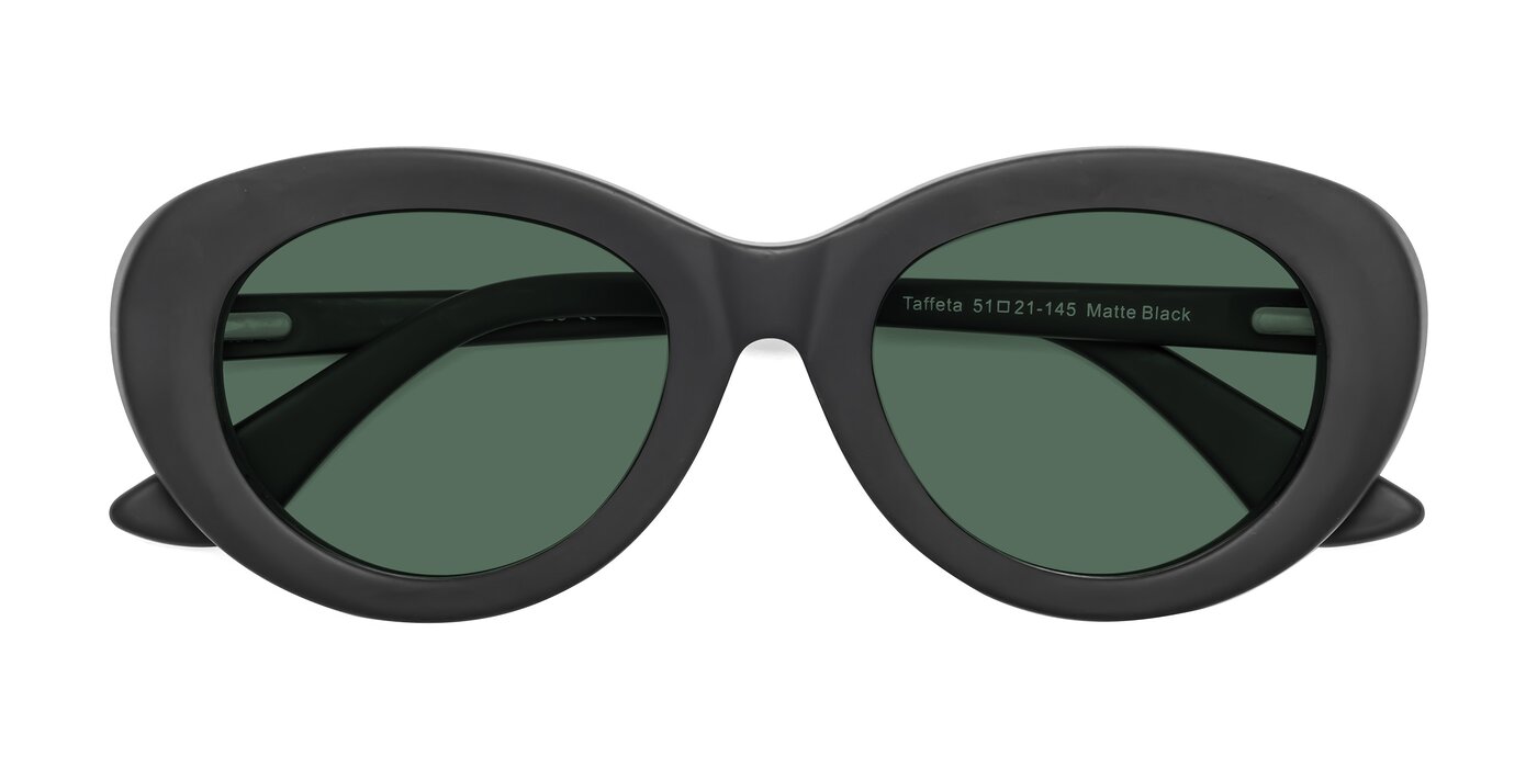 Taffeta - Matte Black Polarized Sunglasses
