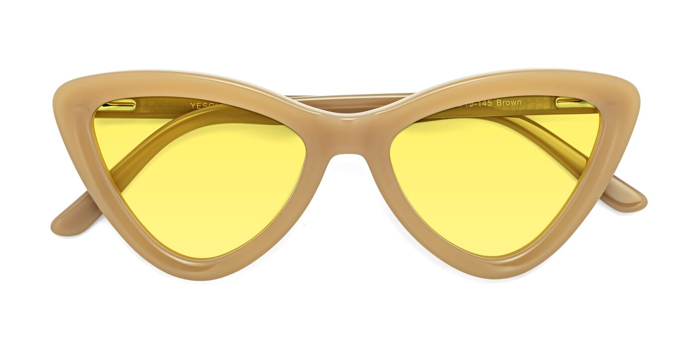 Candy - Brown Tinted Sunglasses
