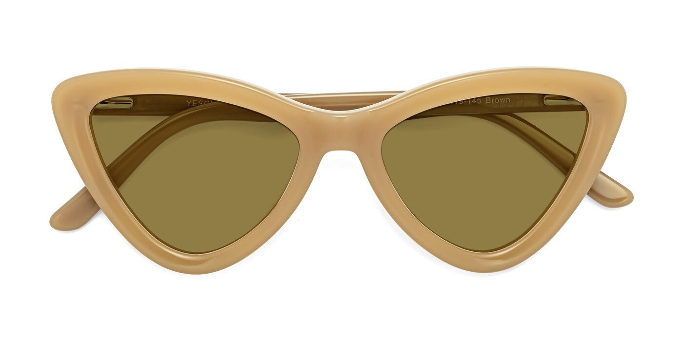 Candy - Brown Polarized Sunglasses