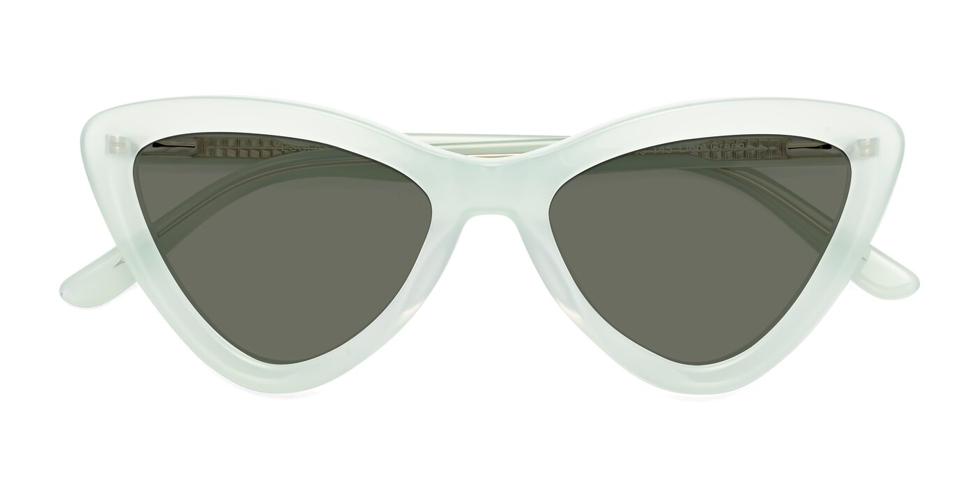 Candy - Light Green Polarized Sunglasses