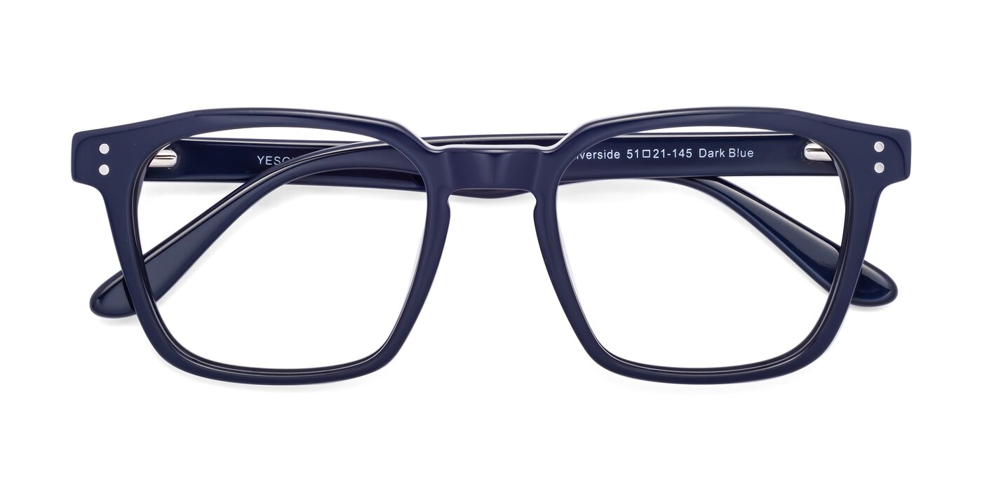 Riverside - Dark Blue Eyeglasses