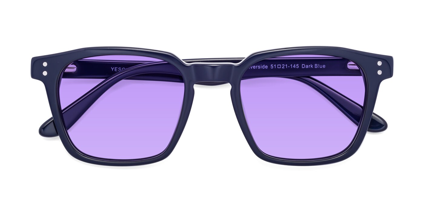 Riverside - Dark Blue Tinted Sunglasses