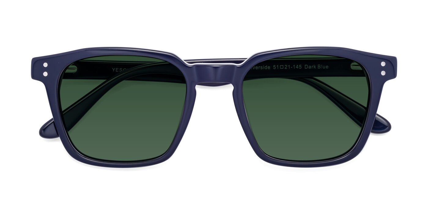 Riverside - Dark Blue Tinted Sunglasses