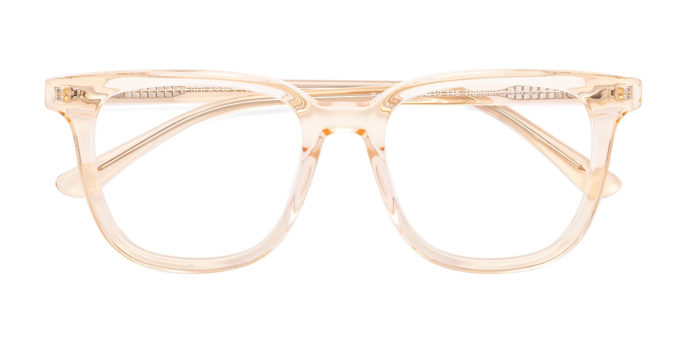 Broadway - Translucent Brown Eyeglasses