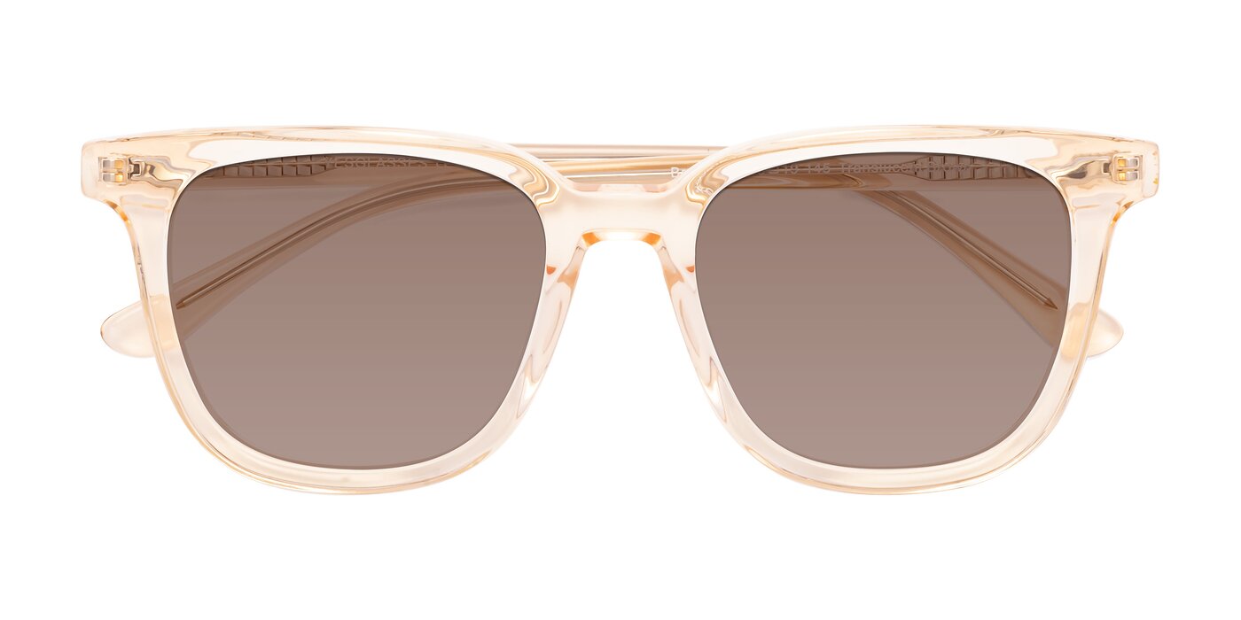 Broadway - Translucent Brown Tinted Sunglasses