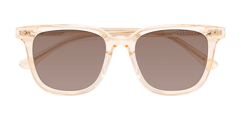 Broadway - Translucent Brown Tinted Sunglasses