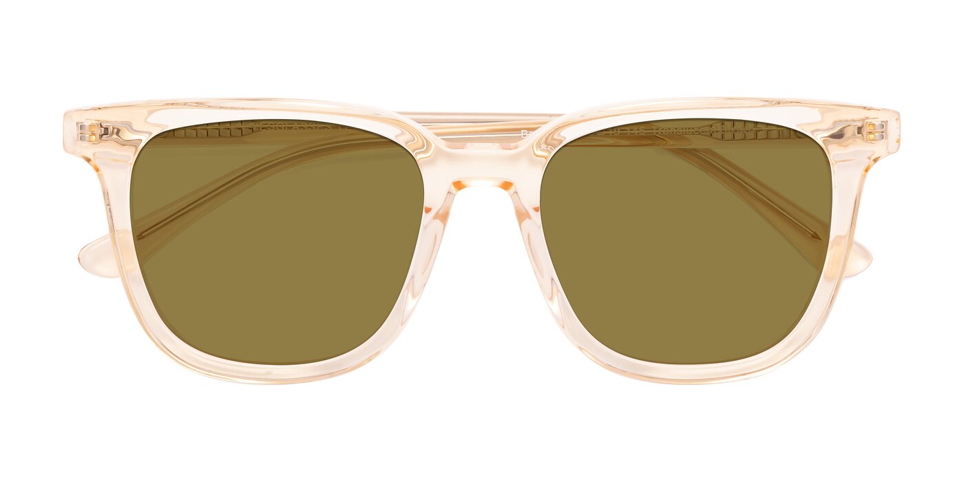 Broadway - Translucent Brown Polarized Sunglasses