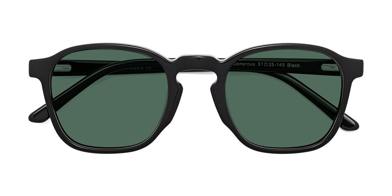 Generous - Black Polarized Sunglasses
