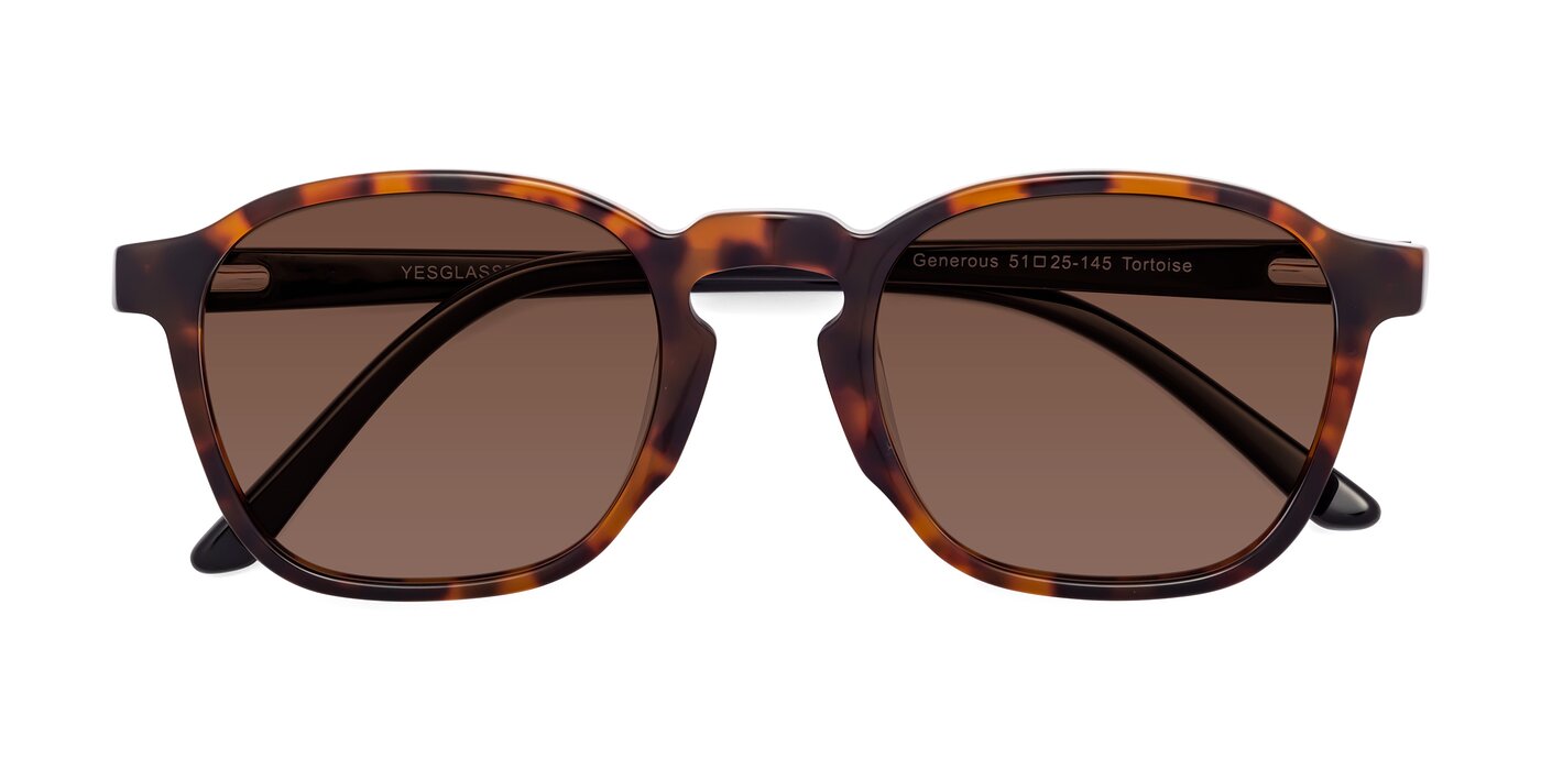 Generous - Tortoise Tinted Sunglasses