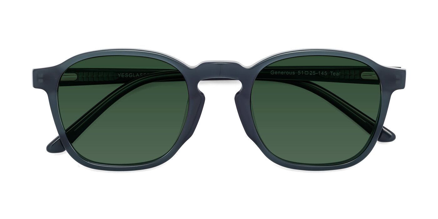 Generous - Teal Tinted Sunglasses