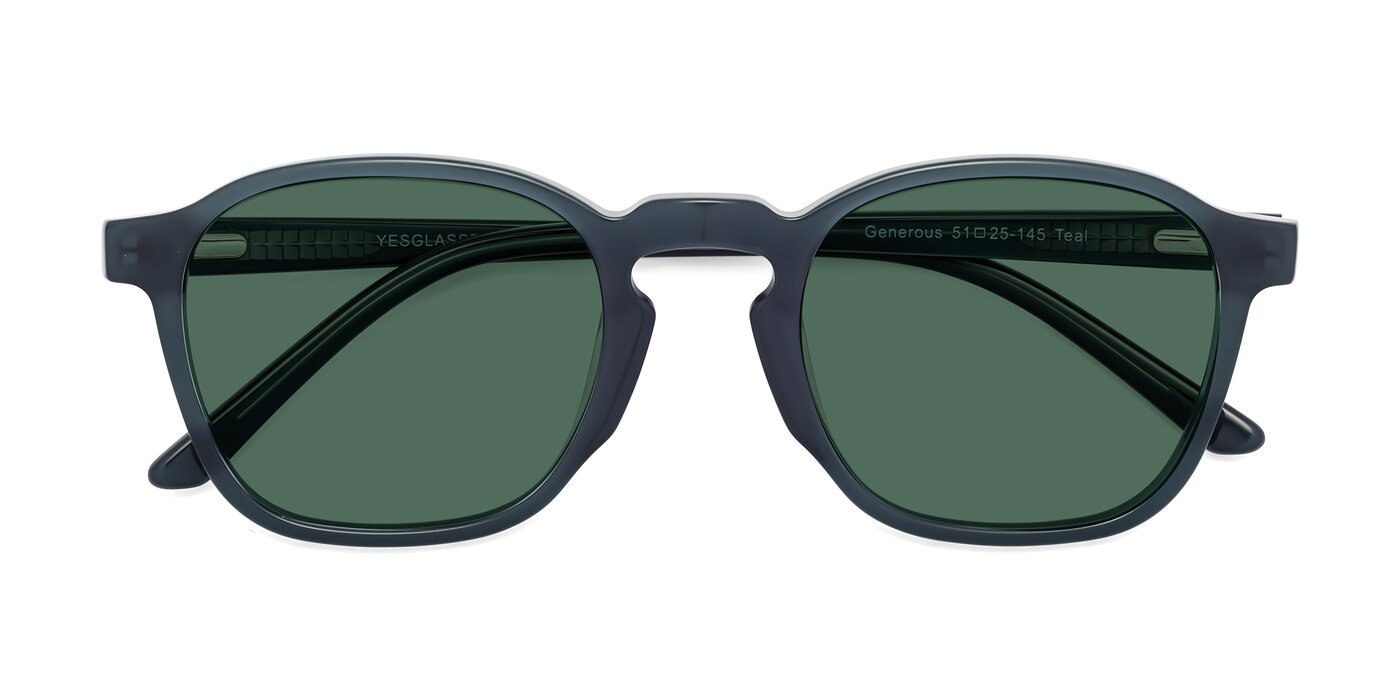 Generous - Teal Polarized Sunglasses