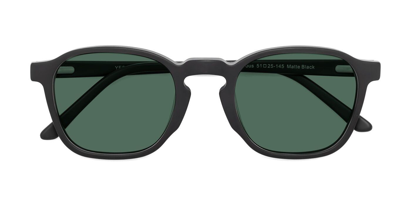 Generous - Matte Black Polarized Sunglasses