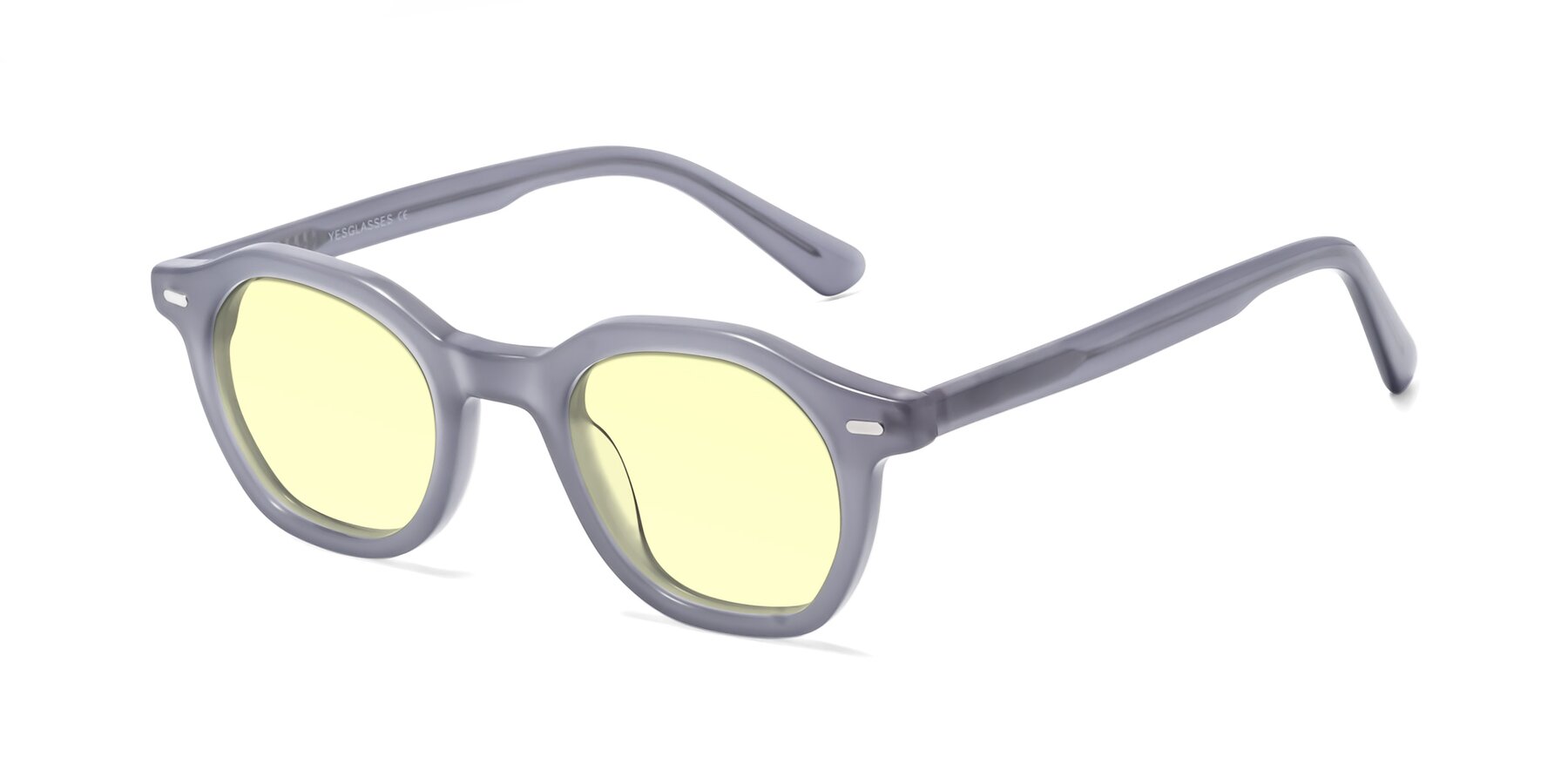 Angle of Potter in Transparent Gray with Light Yellow Tinted Lenses