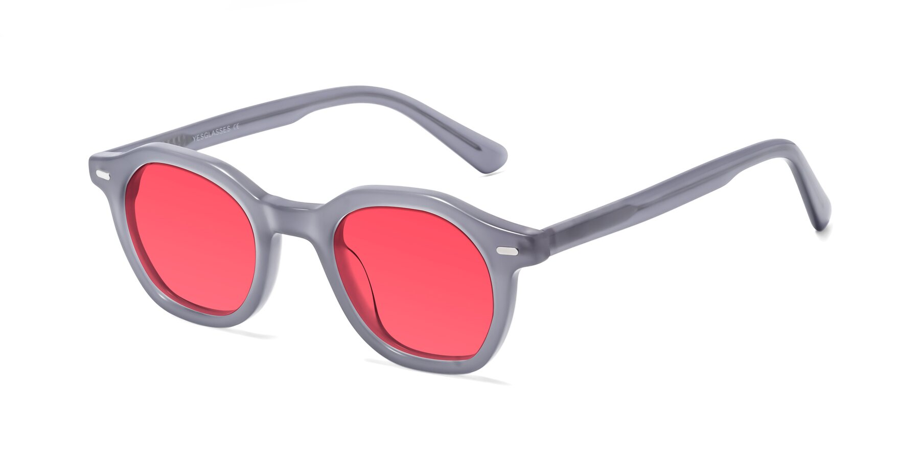 Angle of Potter in Transparent Gray with Red Tinted Lenses