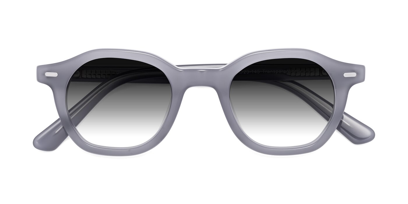 Potter - Transparent Gray Gradient Sunglasses