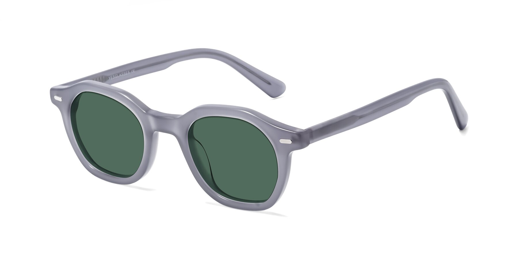 Angle of Potter in Transparent Gray with Green Polarized Lenses