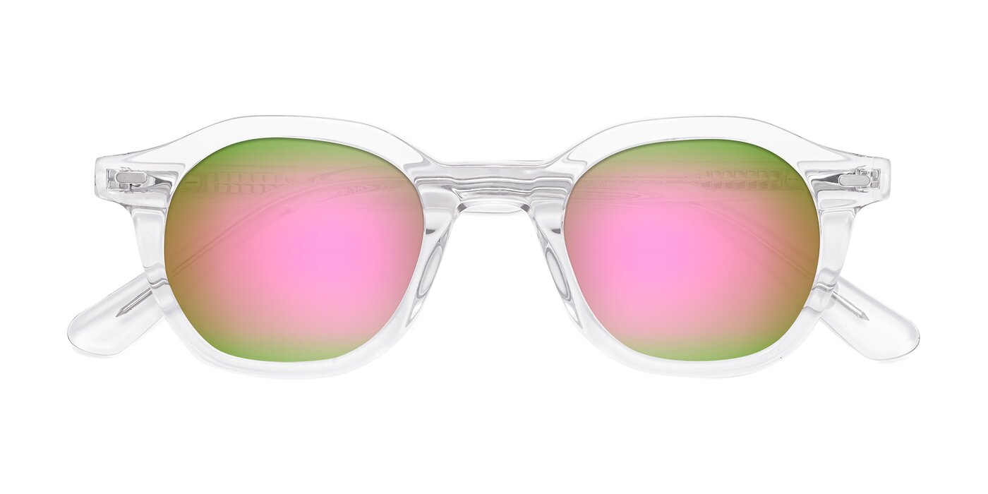 Potter - Clear Flash Mirrored Sunglasses