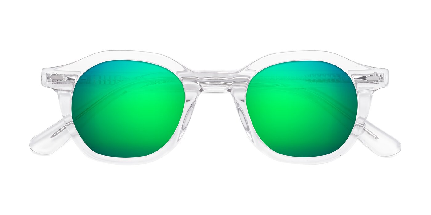 Potter - Clear Flash Mirrored Sunglasses