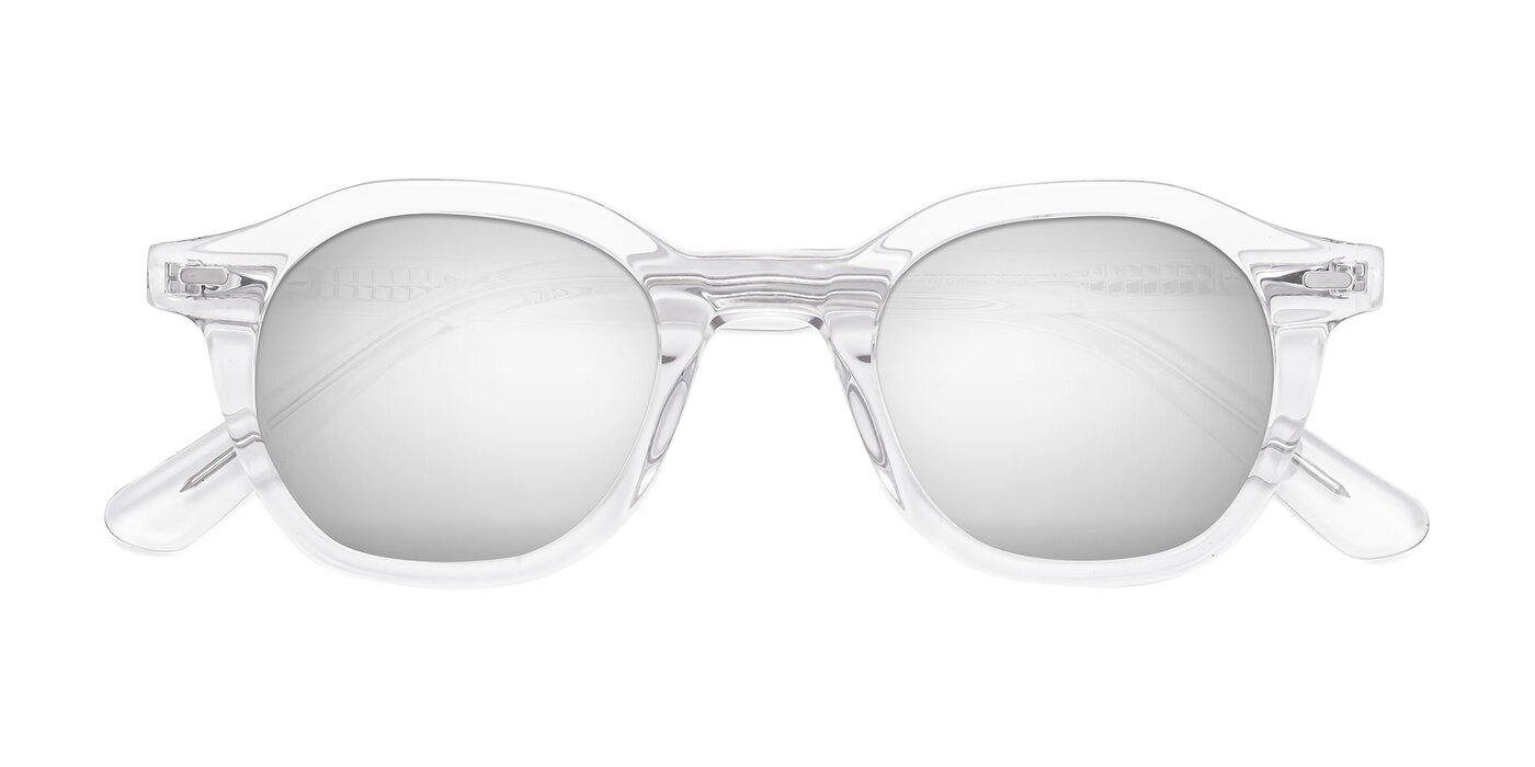 Potter - Clear Flash Mirrored Sunglasses