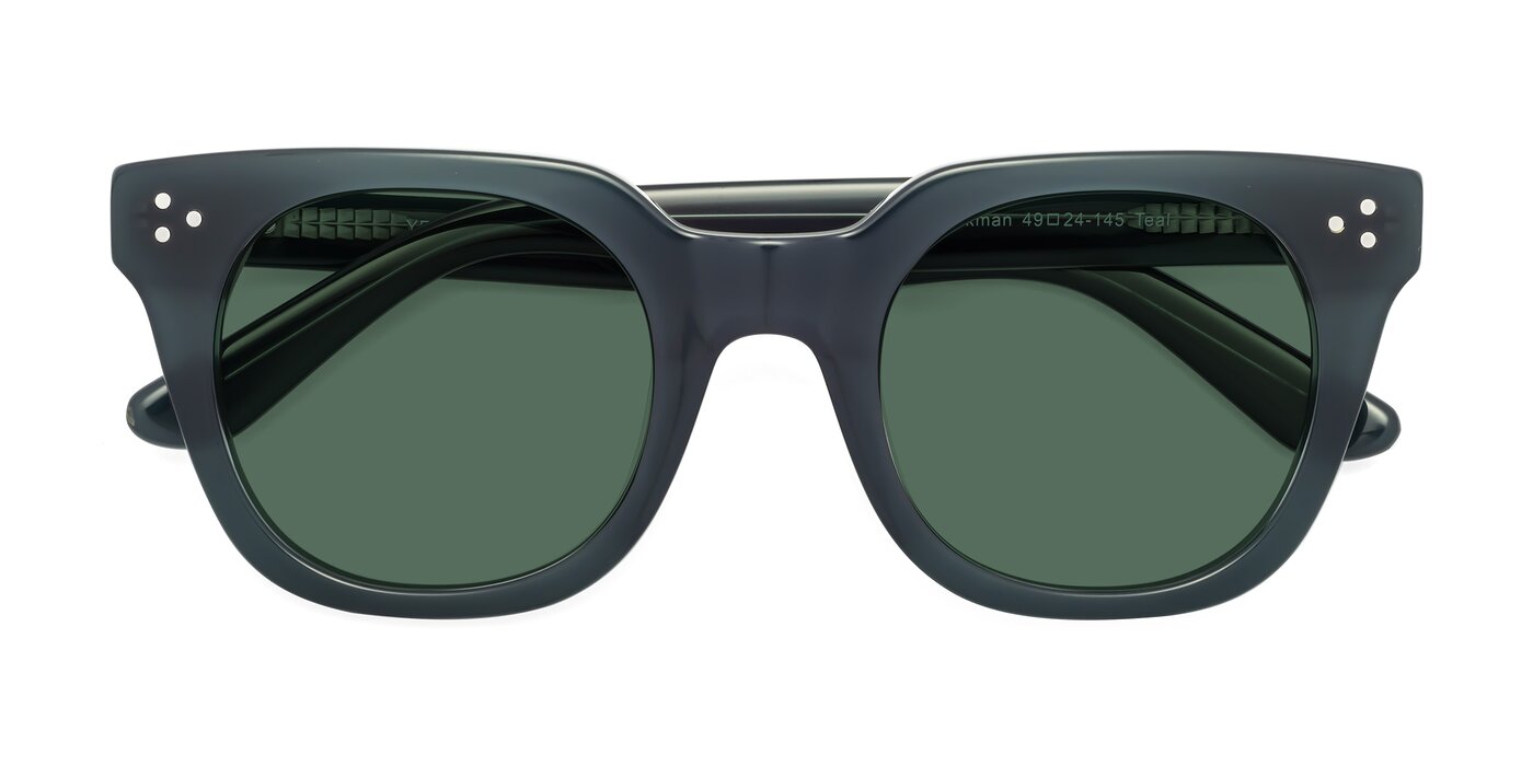 Jackman - Teal Polarized Sunglasses