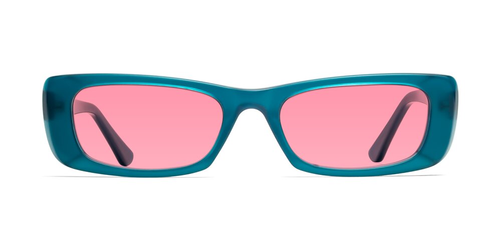 1940s - Teal Tinted Sunglasses