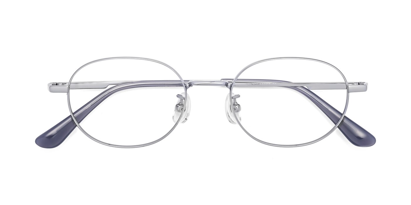 Tess - Silver Eyeglasses