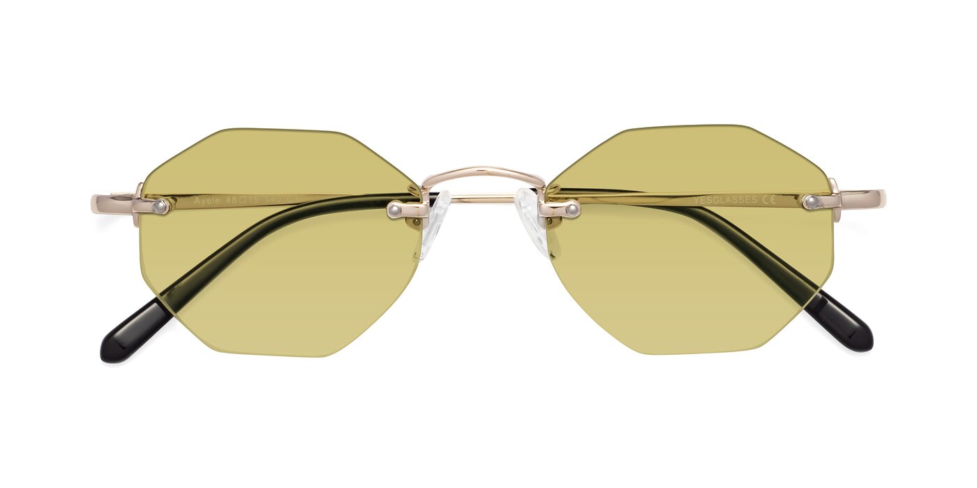 Ayele - Light Gold Tinted Sunglasses